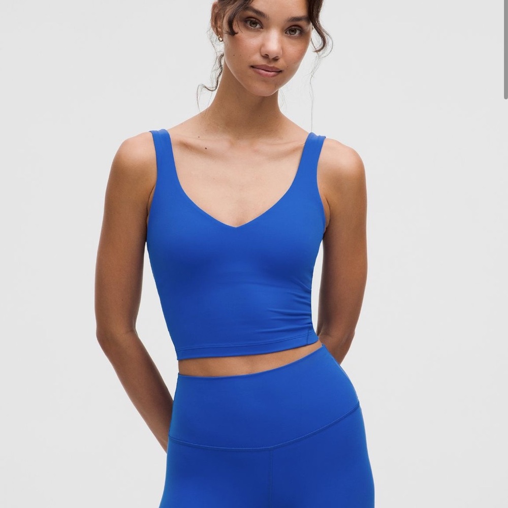BNWT LULULEMON ALIGN TANK TOP CERULEAN BLUE